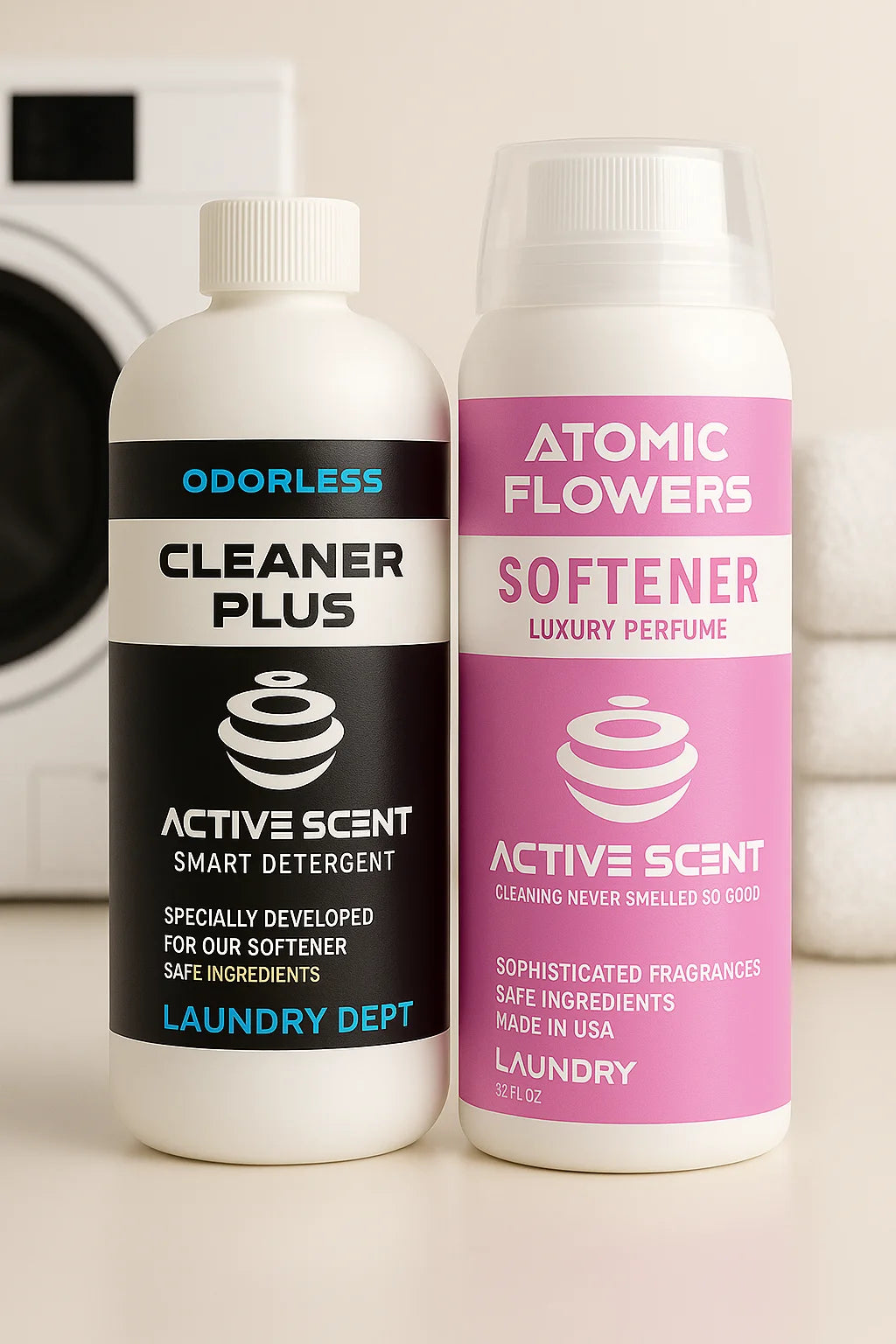Atomic Flowers Laundry Bundle